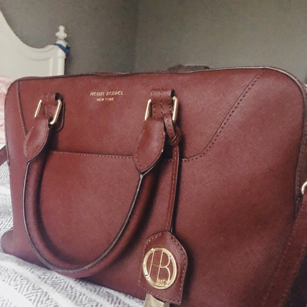 Henri Bendel Burgundy Bag